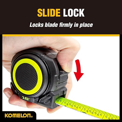 Miniatura 13 de Komelon SL2825 25 pies. Cinta métrica con traba automática.