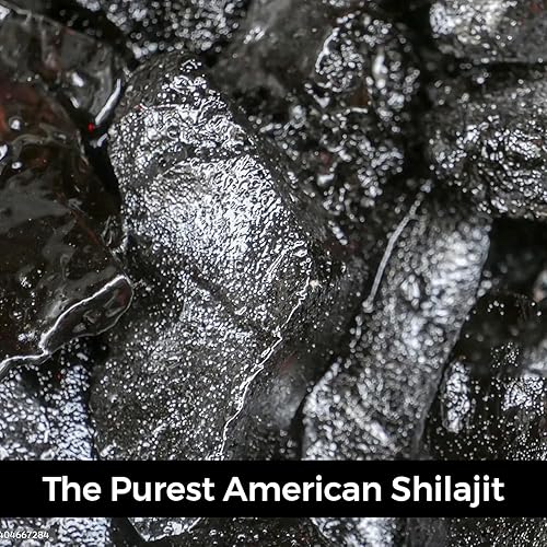 Miniatura 5 de Pure American Shilajit Extracto de tintura de 1.0 fl oz (60 porciones)  Gotas líquidas Shilajit 100% orgánicas con 78% más de ácido fúlvico  Gotas
