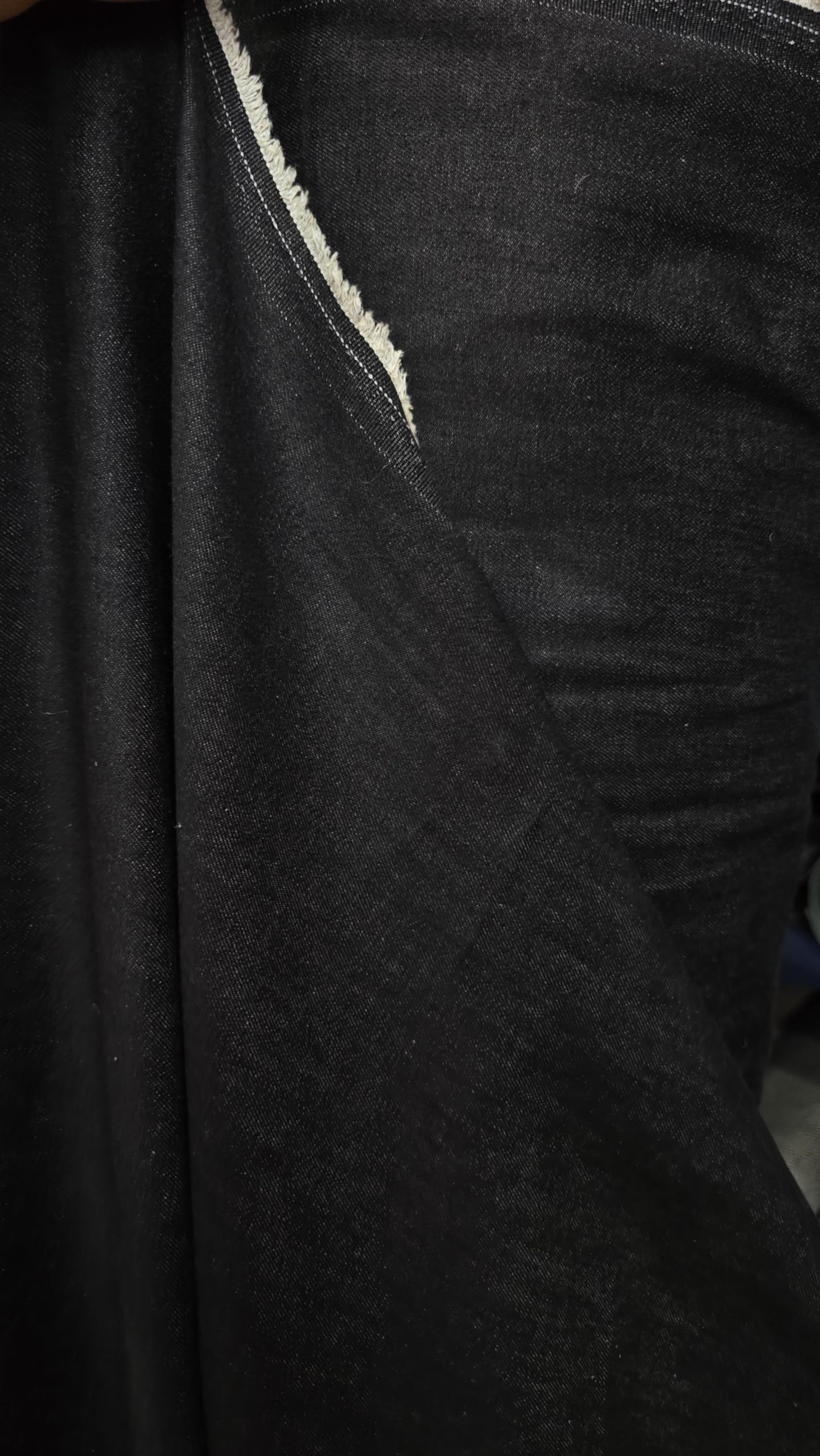 Generic AD Fabric, Stretch Cotton Denim Fabric, Denim Black, Denim Fabric 2 Way Stretch Cotton Spandex 10 oz - Image 3