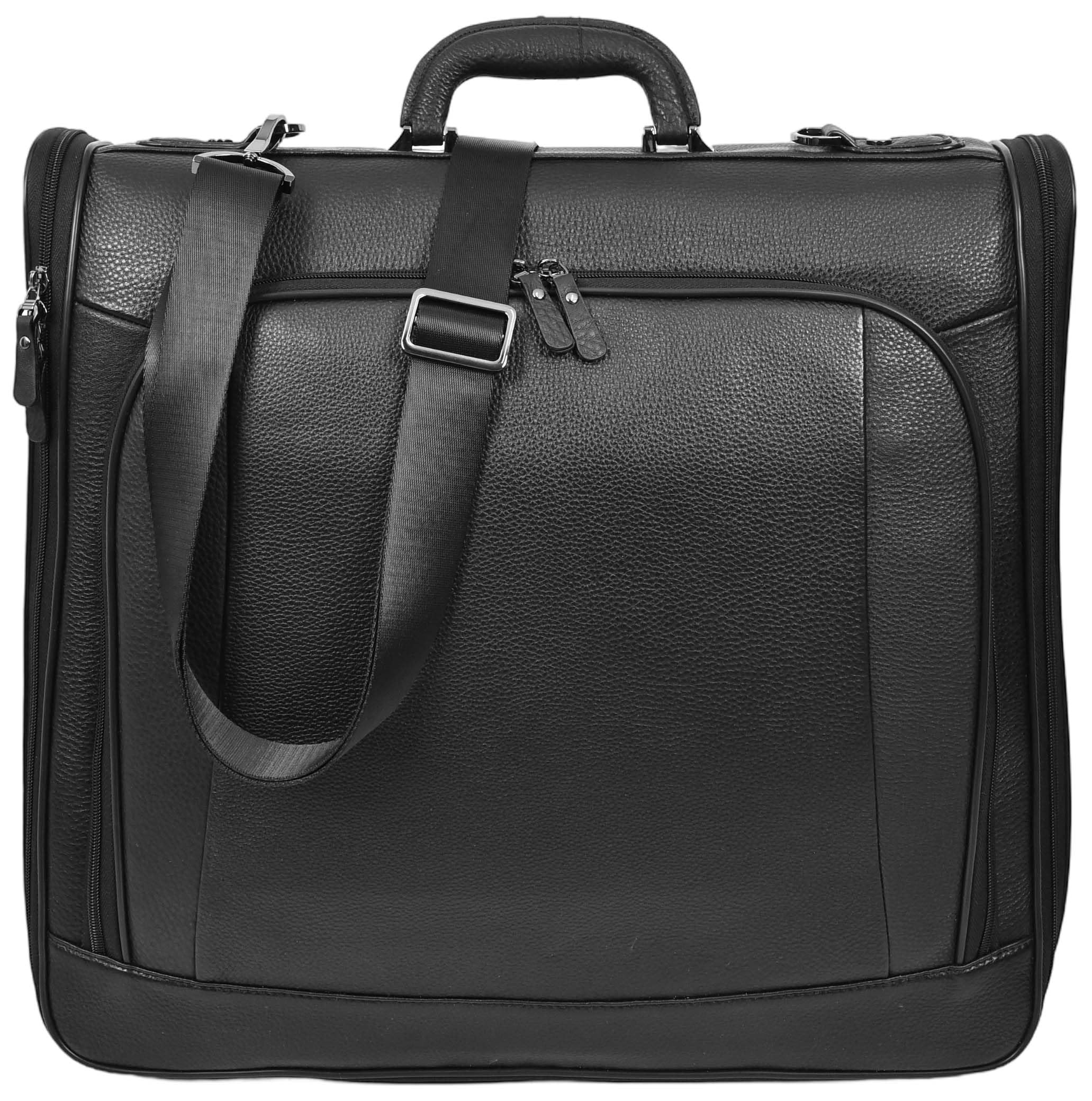Narok sac de transport en cuir véritable noir taille L pour grands voyages