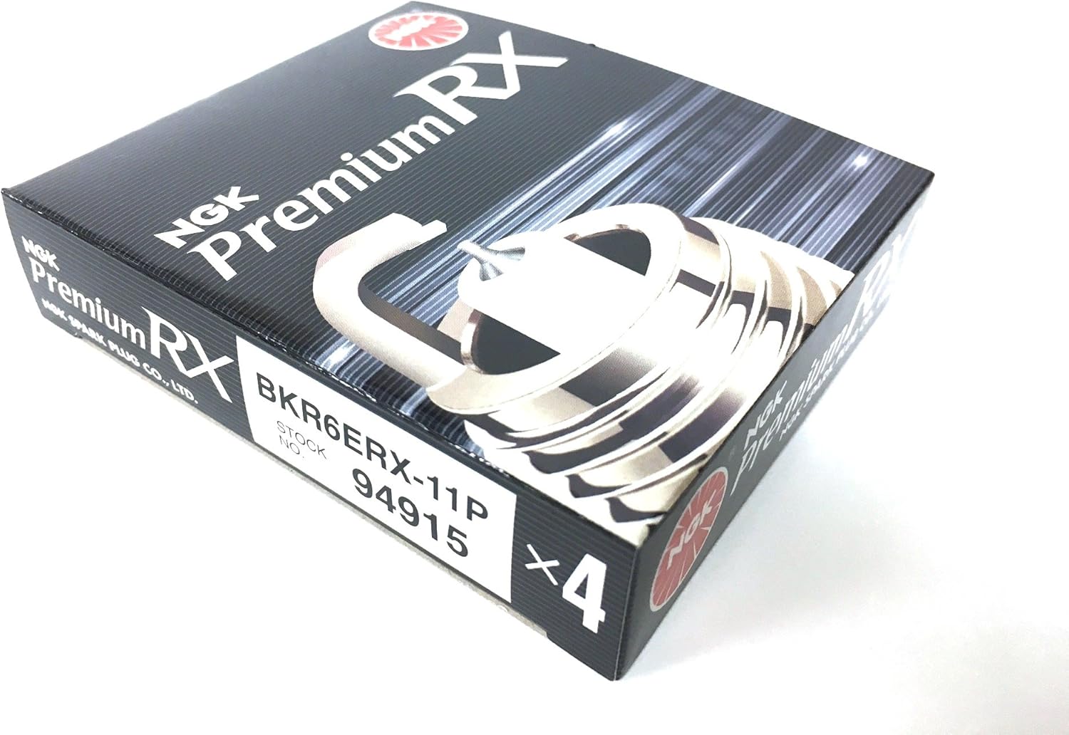 NGK 94915 IRIDIUM RX BKR6ERX-11P [Set of 4] [STOCK NO.] 94915 Spark Plug