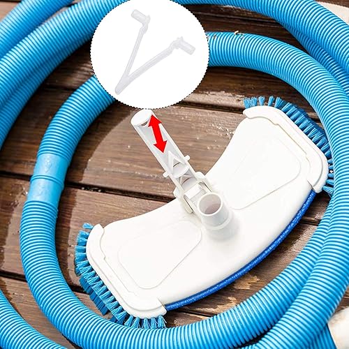 Miniatura 7 de MEETOOT 2 piezas de repuesto universales con clips en V y pasadores para aspiradora de piscina y spa de color azul