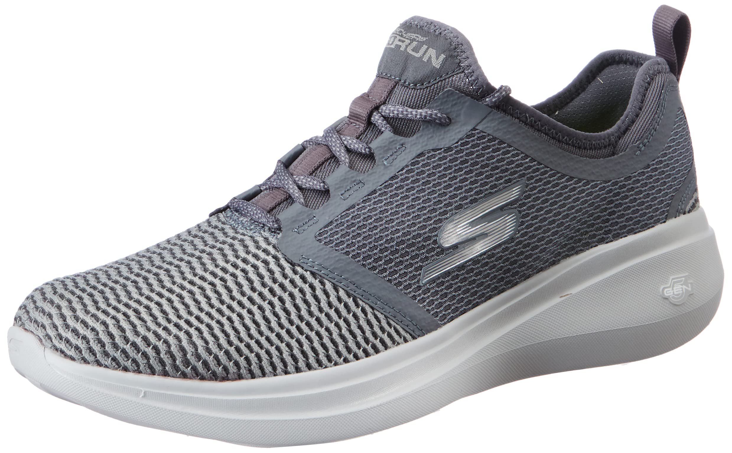 Skechers mens GO RUN FAST - CHARCOAL Running Shoe - 6 UK (55100) (B07JQGRK6M) Amazon Price History, Amazon Price Tracker