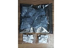 Mounting Clips for Indoor and Outdoor LED Strip Lights with Self-adhesive Tape Plus Screws