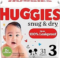 Vista 64 de Pañales Huggies Snug & Dry para bebé