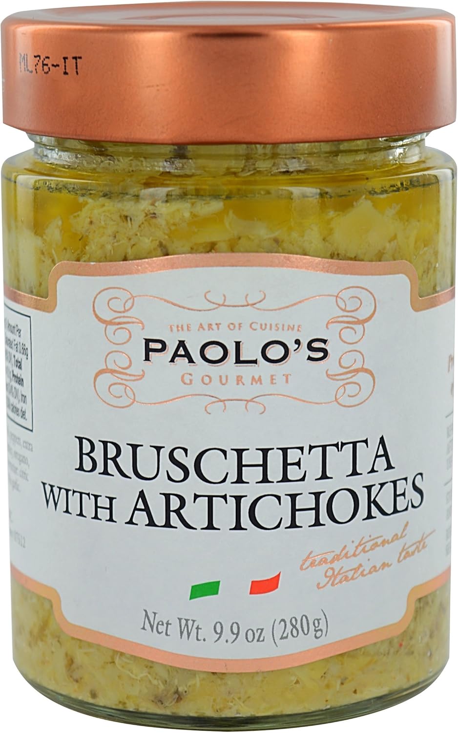 PAOLO Antipasto Jar, Bruschetta/Artichoke, 10 Ounce Amazon.ca