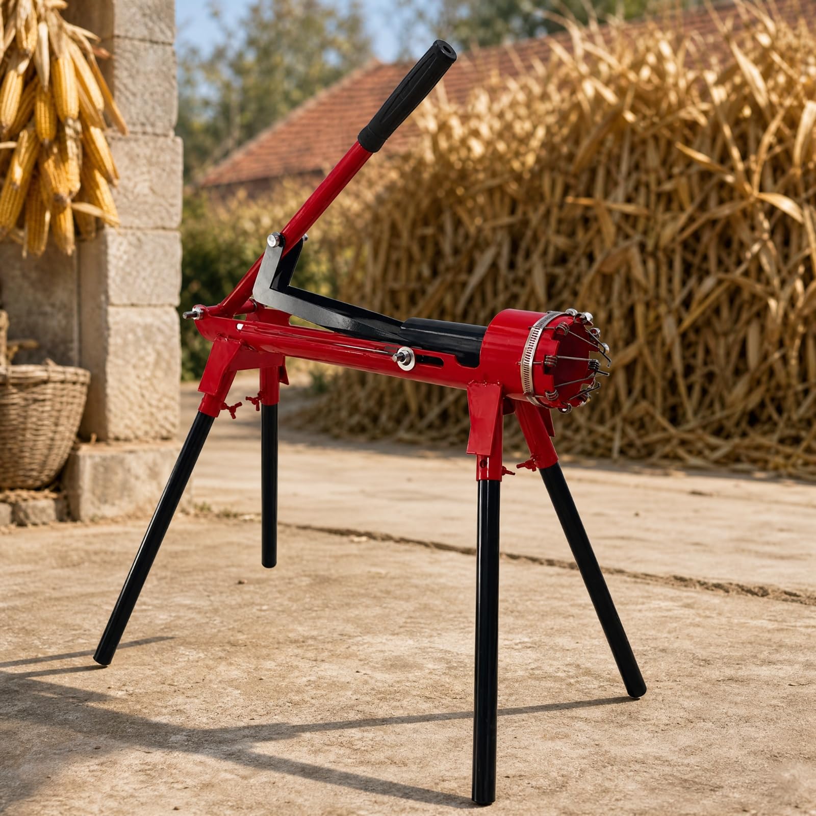 Sgranatore Testa Cilindrica Metalliche Autoportante Robusto per Fattorie,