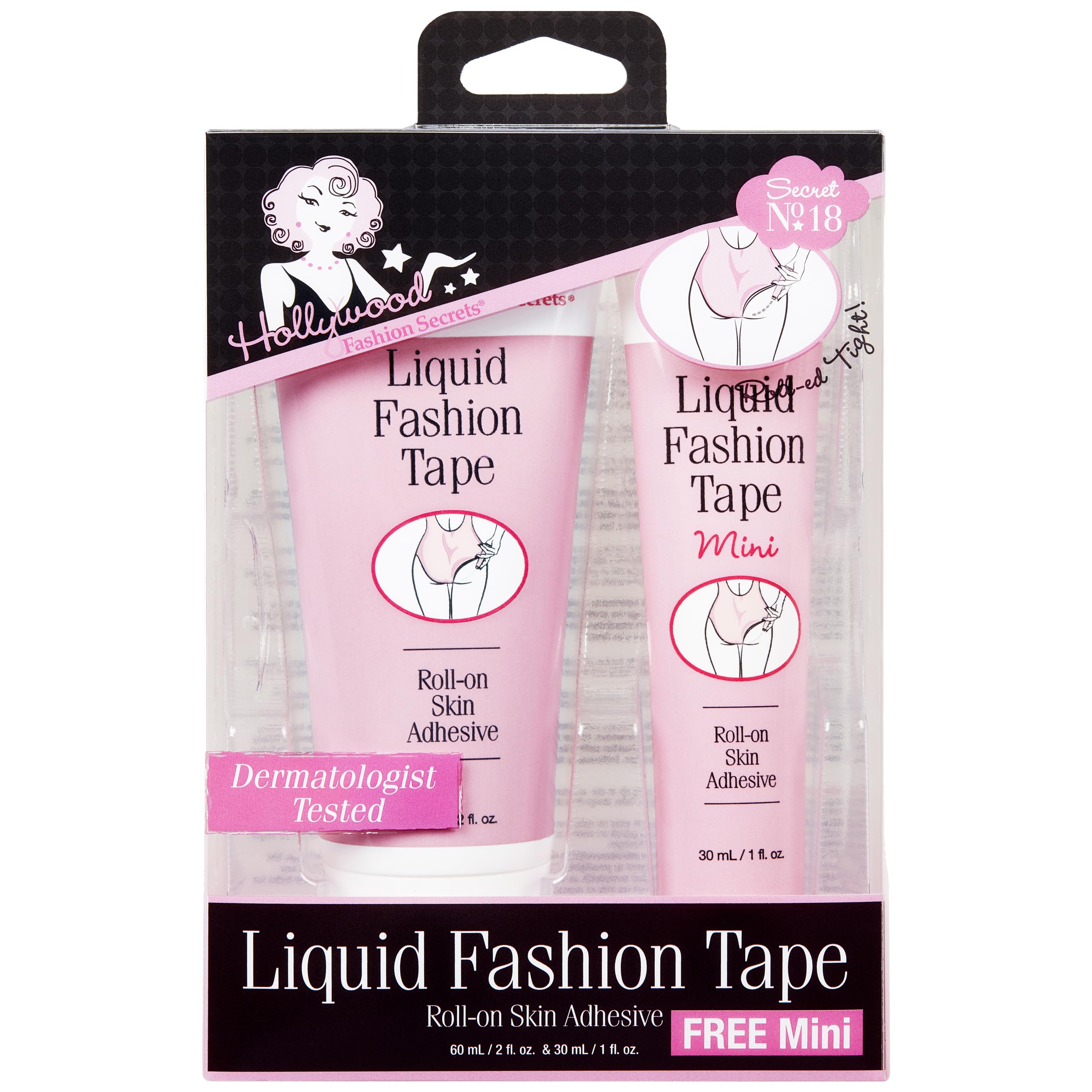 Hollywood Fashion SecretsRoll On Liquid Fashion Tape