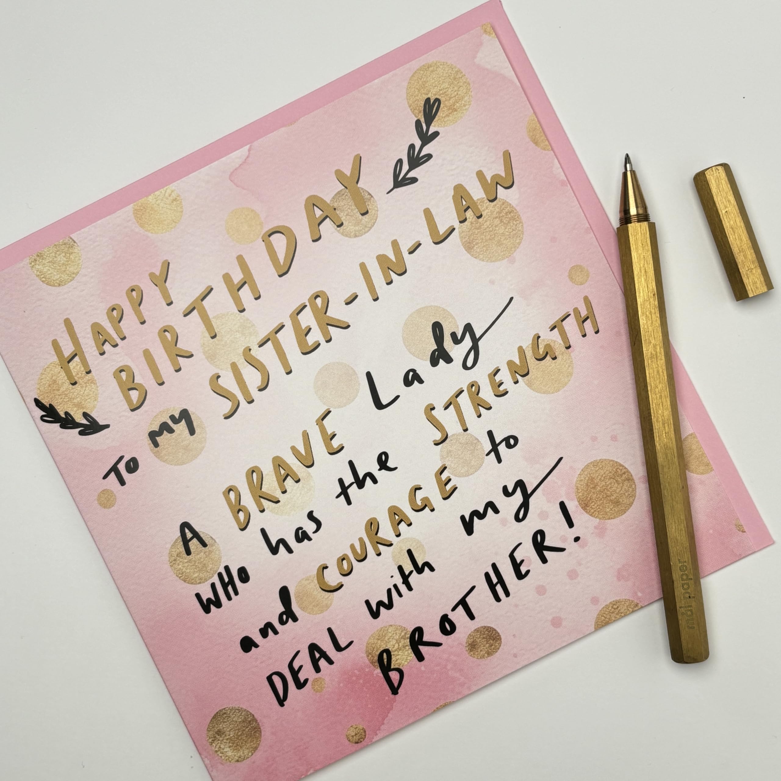 Tarjeta De Cumpleaños Para Cuñada, Tarjeta Especial Para Cuñada,  Maravilloso Regalo Para Cuñada, Tarjeta De Cumpleaños, image size:2560x2560