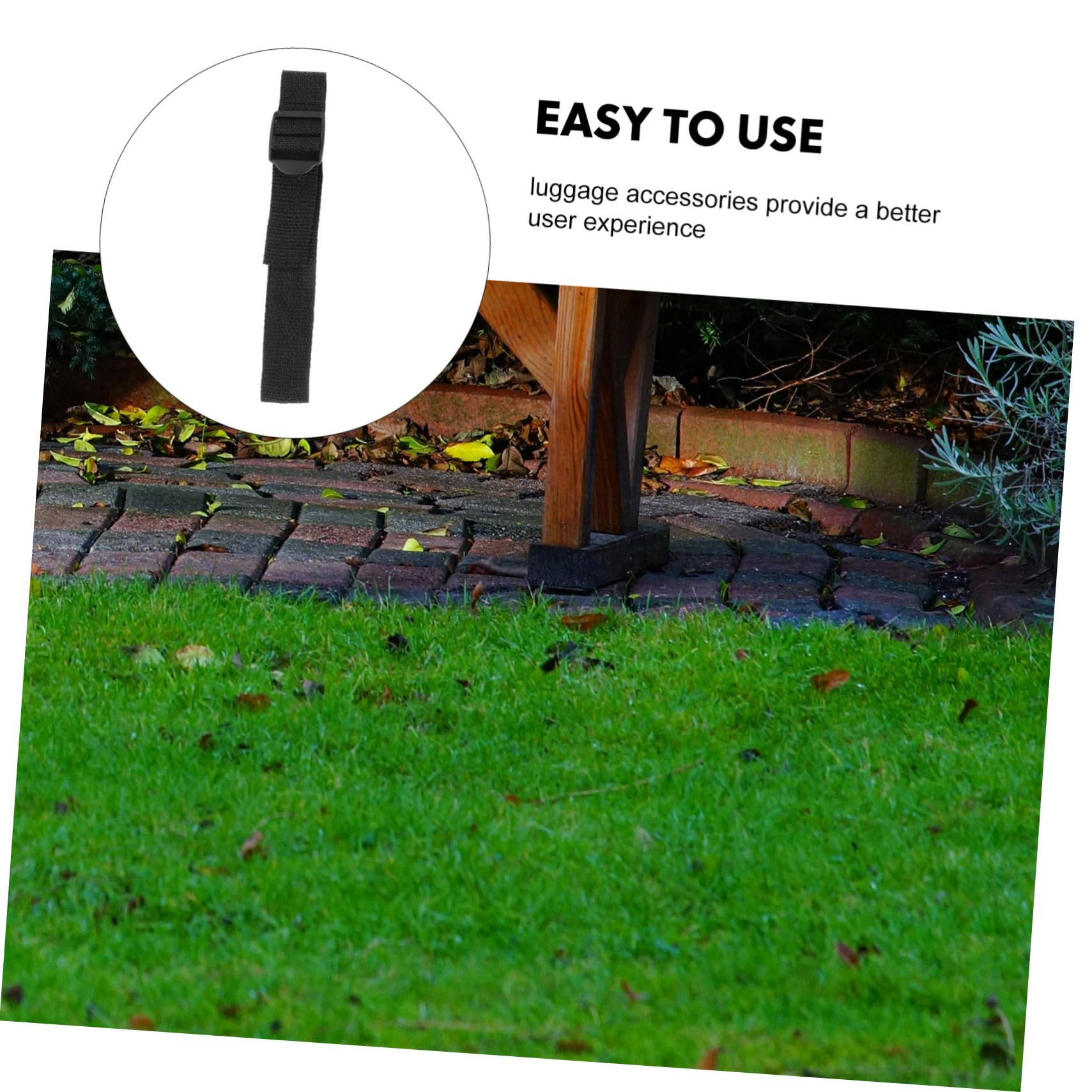 BESPORTBLE Garden Lawn Aerator Nail 1040d Rolling Aerator Spike Shoes for Grass Strap for Mowing