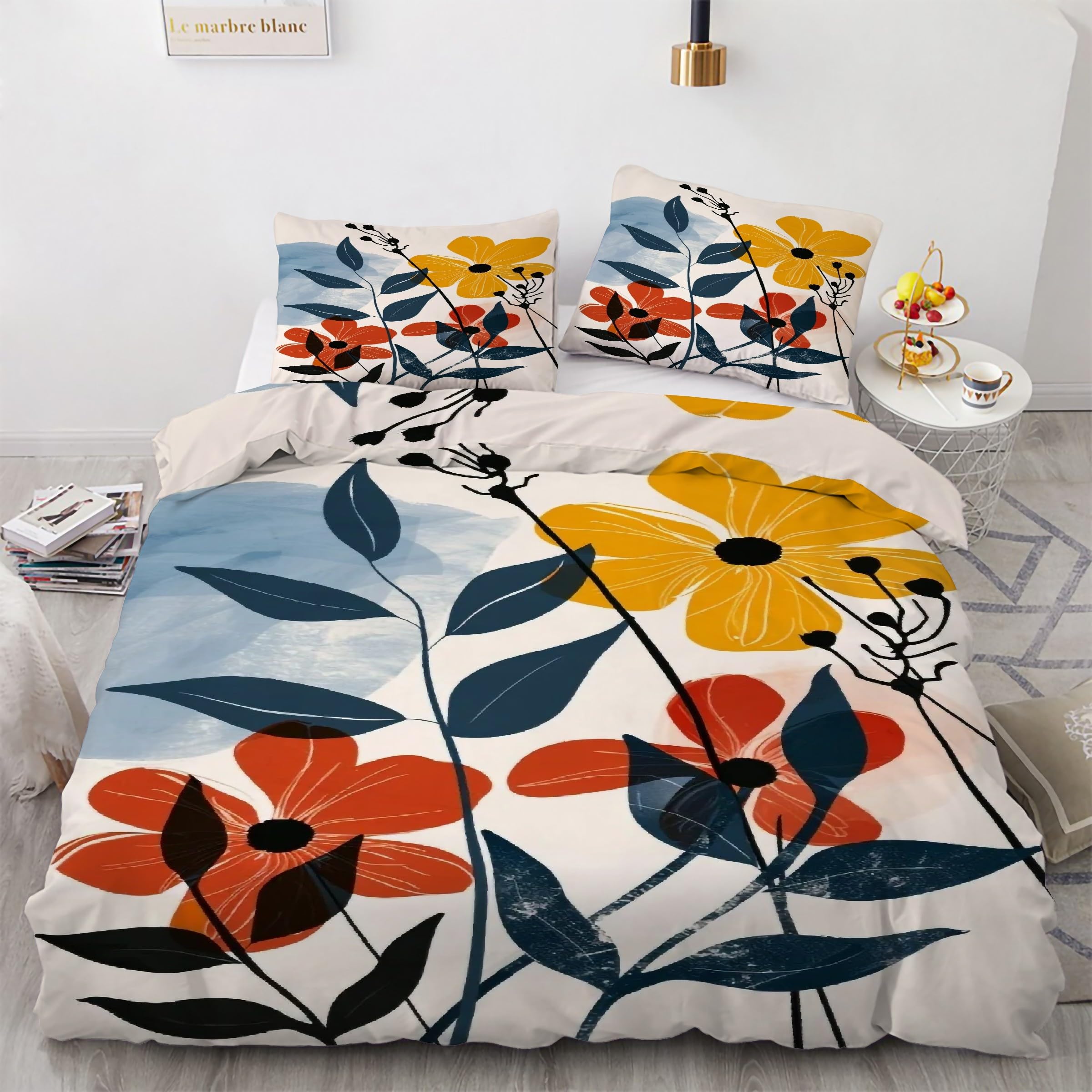 Housse de couette 240 x 260 usine anti-plis pour un lit double toujours impeccable sans repassage