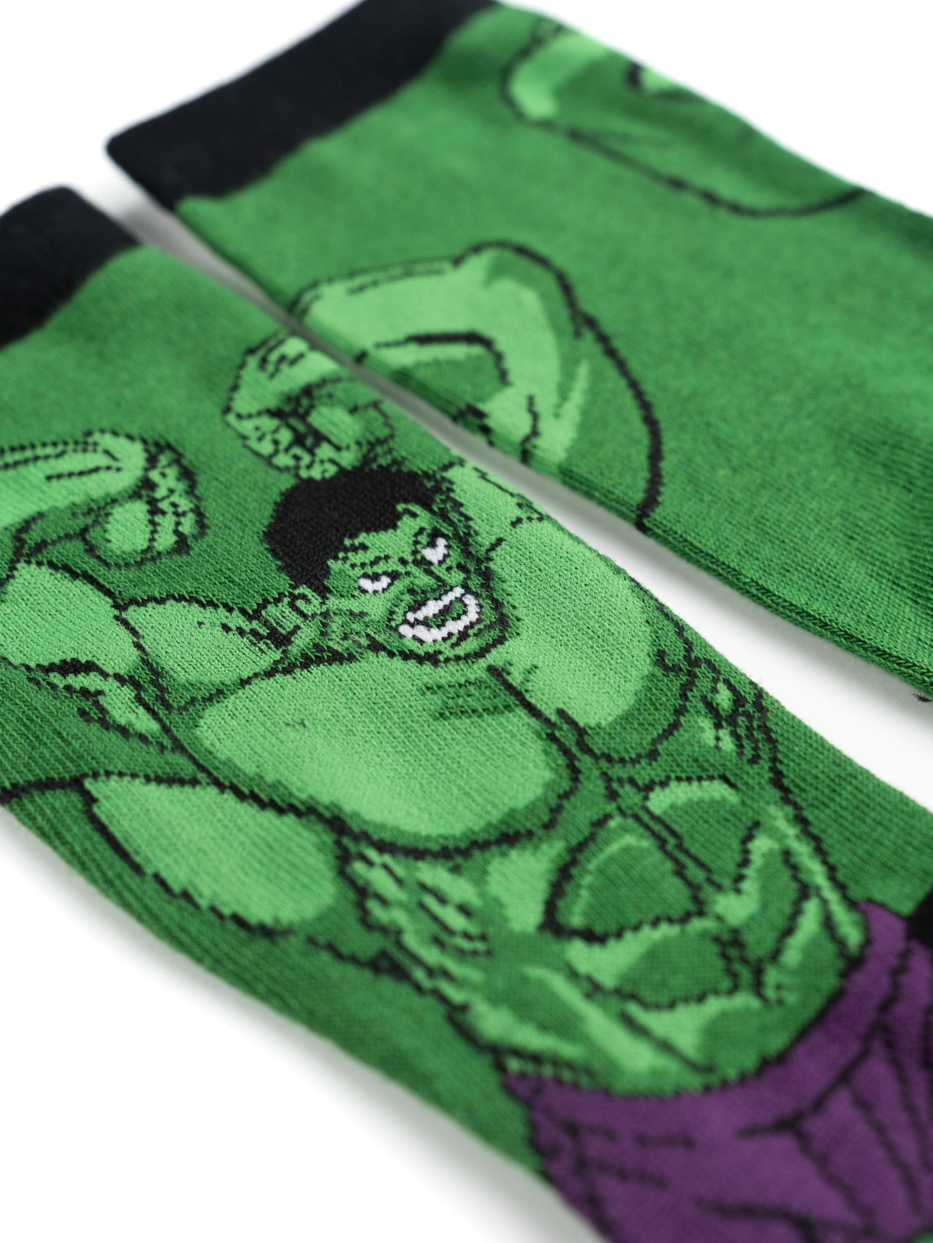 United Labels Skarpety męskie Marvel – Black Panther, Iron Man, Captain America, Hulk itp. Męskie pończochy do sneakersów 40-45 (5 sztuk), wielokolorowa, 40-45 EU