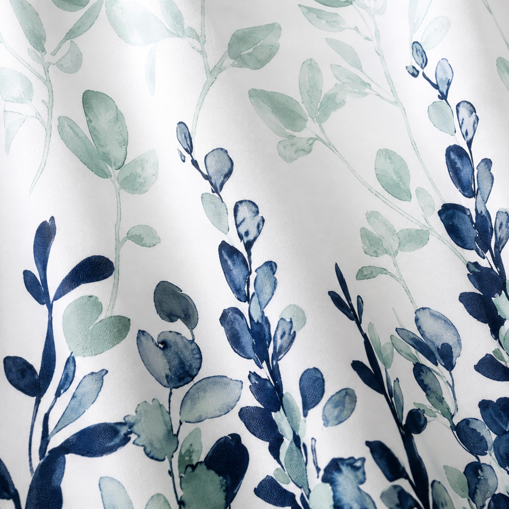 homewards Polyester Floral Design Shower Opaque Curtain with 12 Hooks, Standard, 72" X 72" (180 Cm X 180 Cm) — Amazon image 2
