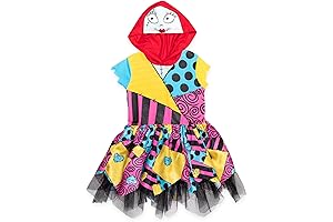 Disney Nightmare Before Christmas Sally Girls' Dress for Little Kids to Big Girls