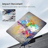 Vista 5 de Funut Funda para MacBook Pro 15 Retina Case A1398 con pantalla 2012-2015 Release 2012-2015 Carcasa rígida de plástico brillante cubierta protectora