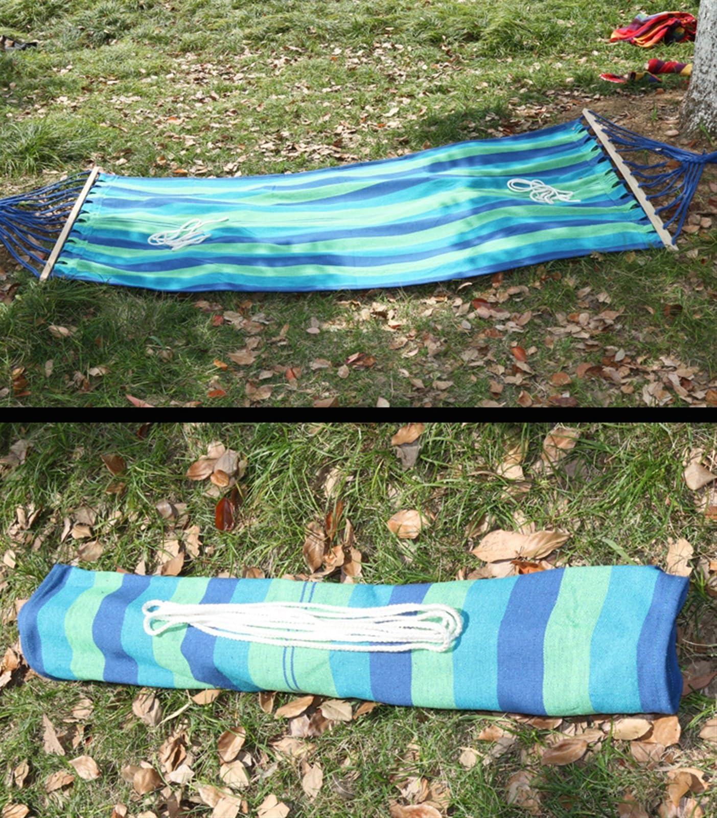 Hängematte Outdoor 200 X 80 cm Camping-Hängematten, Bequem Für Aufhängen, Nylon-Netz, Seil-Hängematte Für Schlafen Für Rucksacktouren Am Strand Camping Hängematte(Color:A)