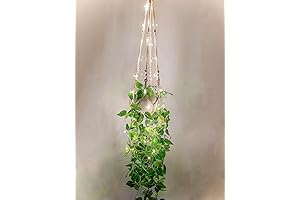Enchanting Fake Hanging Planters with Lights: Transform Your Abode into a Verdant Paradise