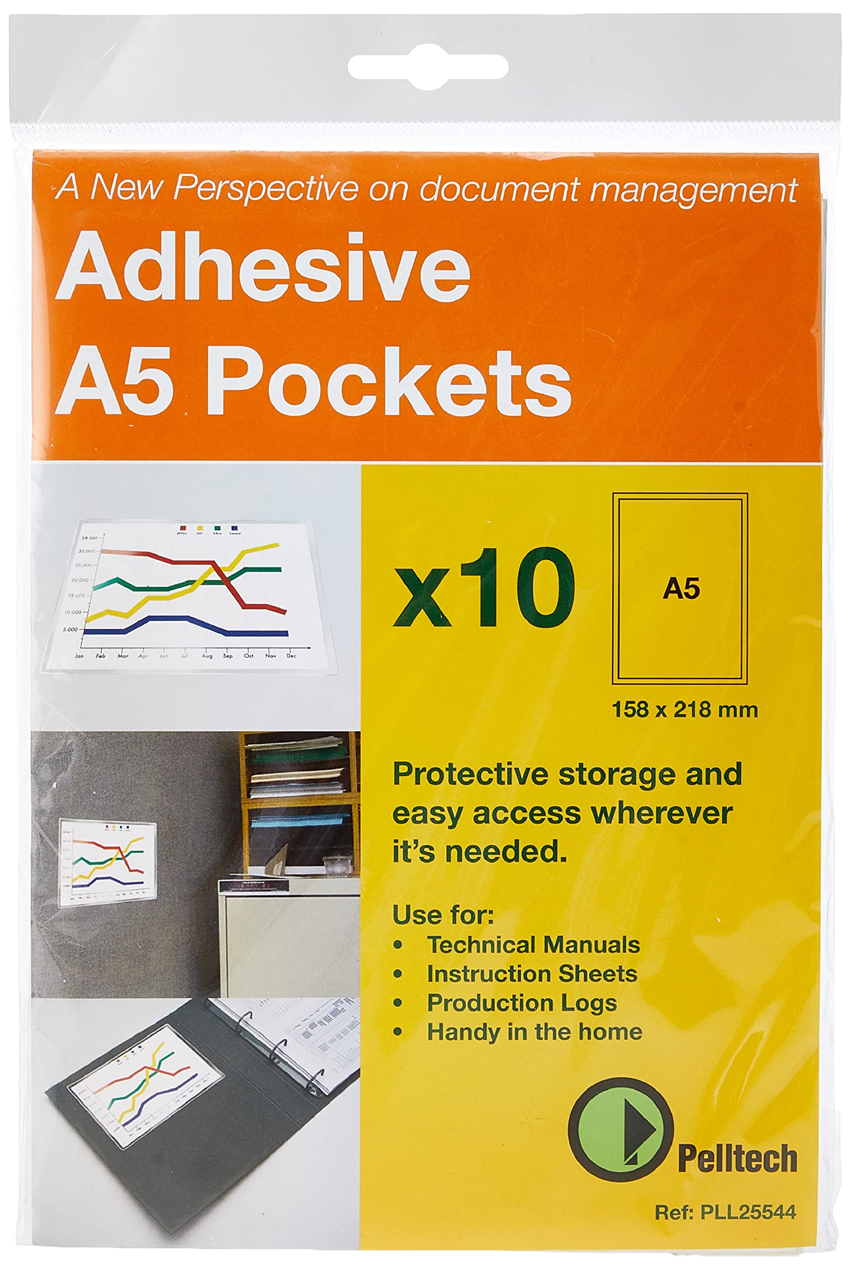 Pelltech Maxi A5 Pocket (10 Pack)