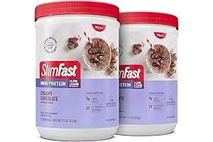 Slim Fast Chocolate Powder: 12-Serving Meal Replacement Shake