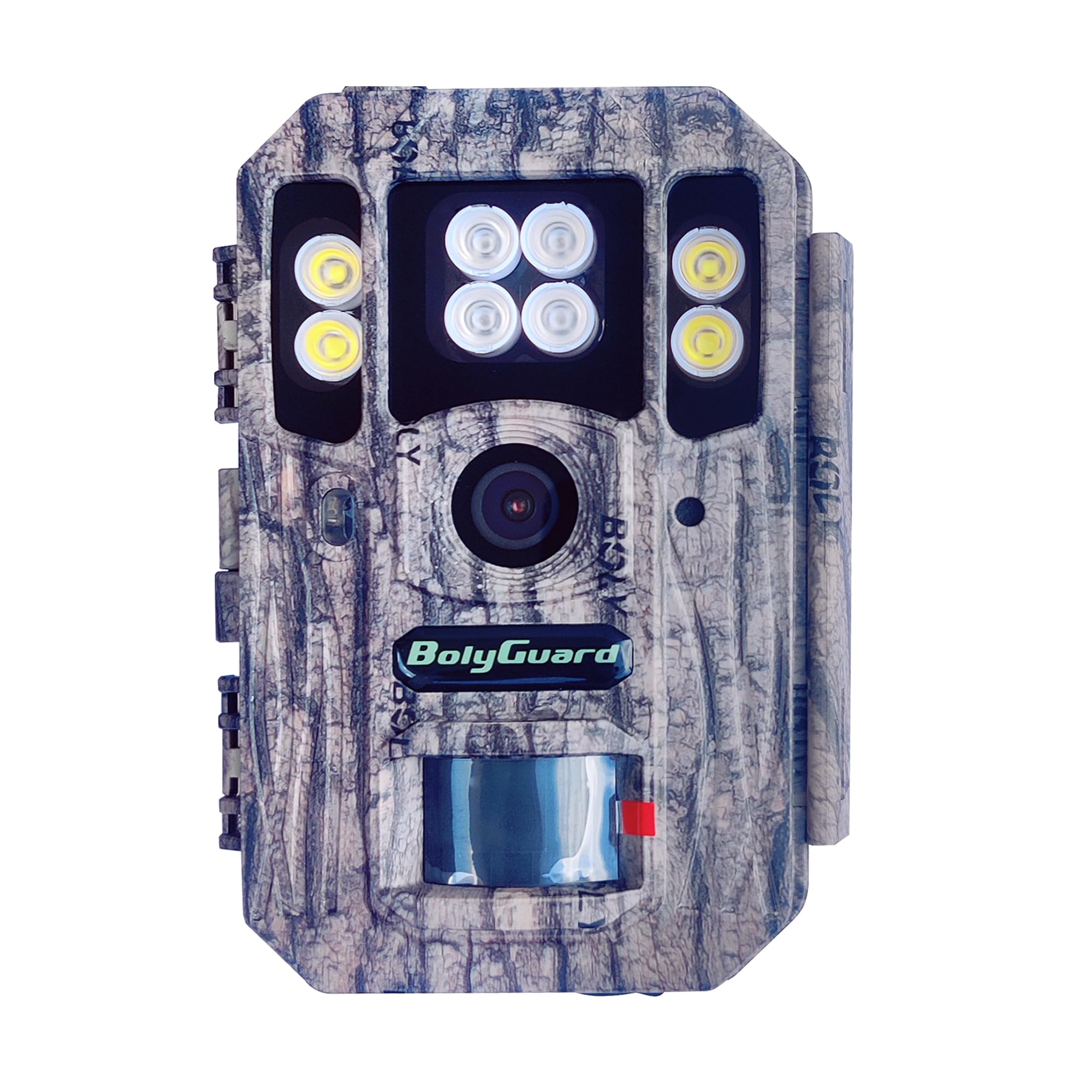 BolyGuard Trailkamera,Wildkamera 56MP Jagdkamera 4K Dual Objektiv Weiß LED mit 940nm unsichtbarem Blitz 100 -Fuß -Erkennungsunterstützung wasserdicht Fotofalle für Revierüberwachung 512G BG662-HQ