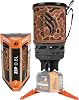 Jetboil Zip 0.8L ポータブル高速沸騰ストーブ 簡単回転ノブイグナイター付き バックパッキングやキャンプ用 プロパン/イソブタンバーナー 2026年新型 - ダック迷彩