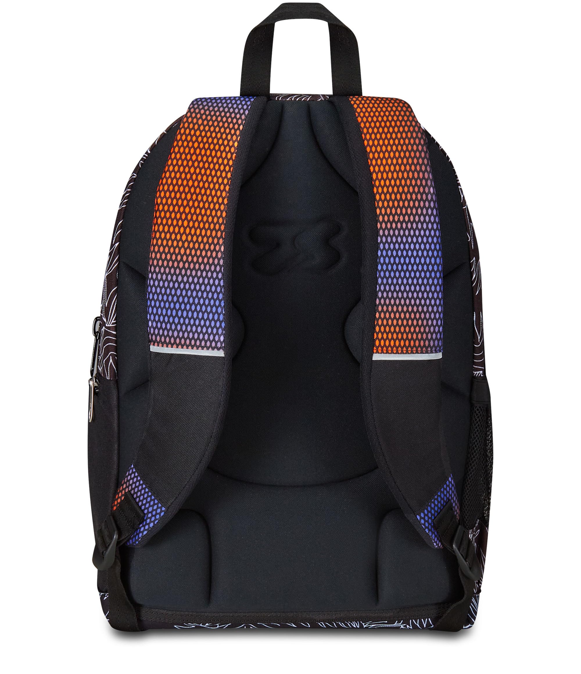 Seven Zaino Scuola Dual, Blu e Arancione, Shadefull Boy, Zaino Doppio Scomparto Con Tasca Porta PC o Tablet, Tasca Porta Borraccia e Organizer, Scuole Medie e Superiori, Bambino Ragazzo