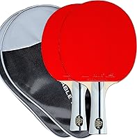 Palio Expert 3.0 ITTF Approved Table Tennis Racket & Case - Max Spin Control for Beginners & Intermediate Players