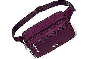 Anti-Theft Travel Fanny Pack keeps your belongings secure throughout the day