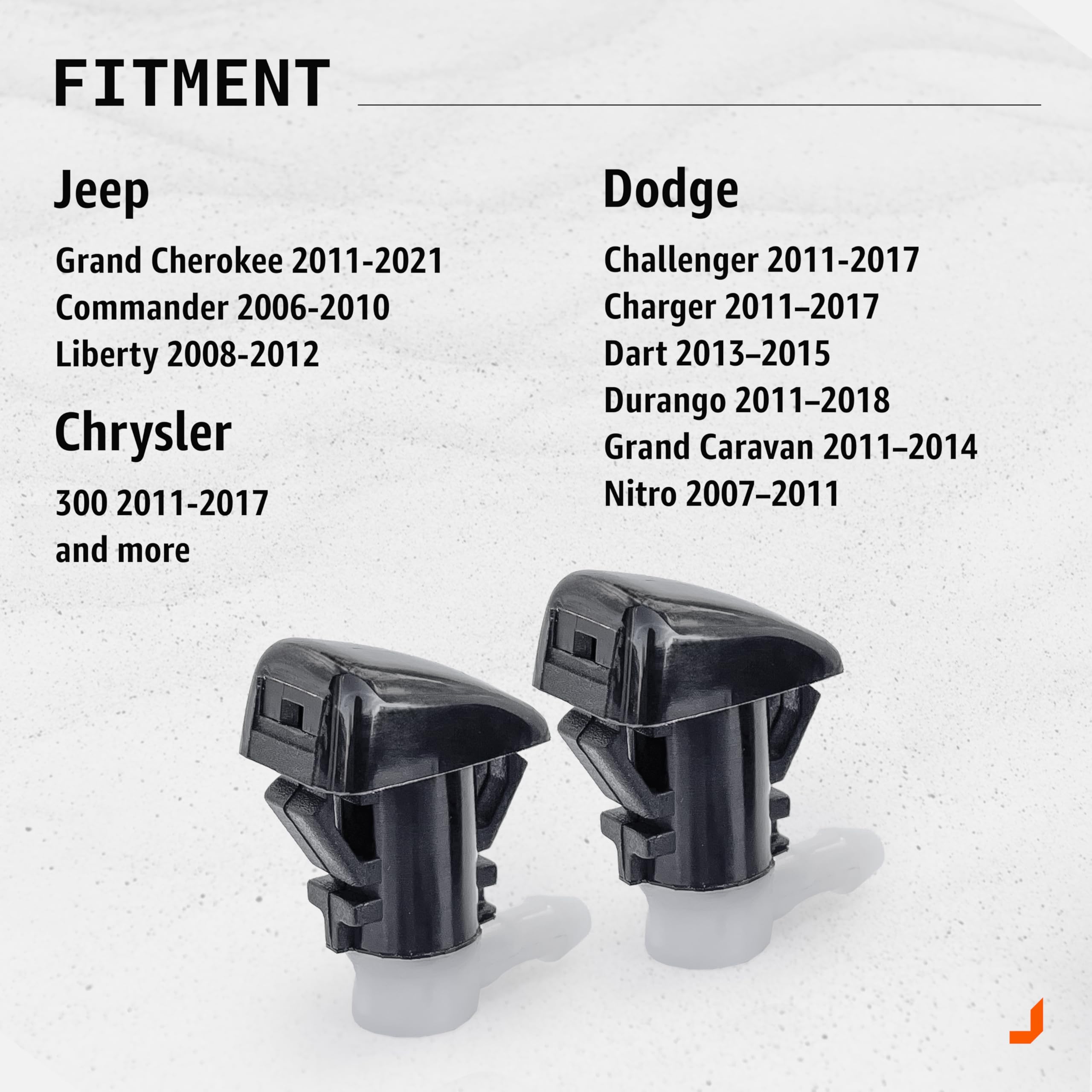 Boquillas Limpia Parabrisas Jeep Cherokee Compass Y Caliber | Cuotas