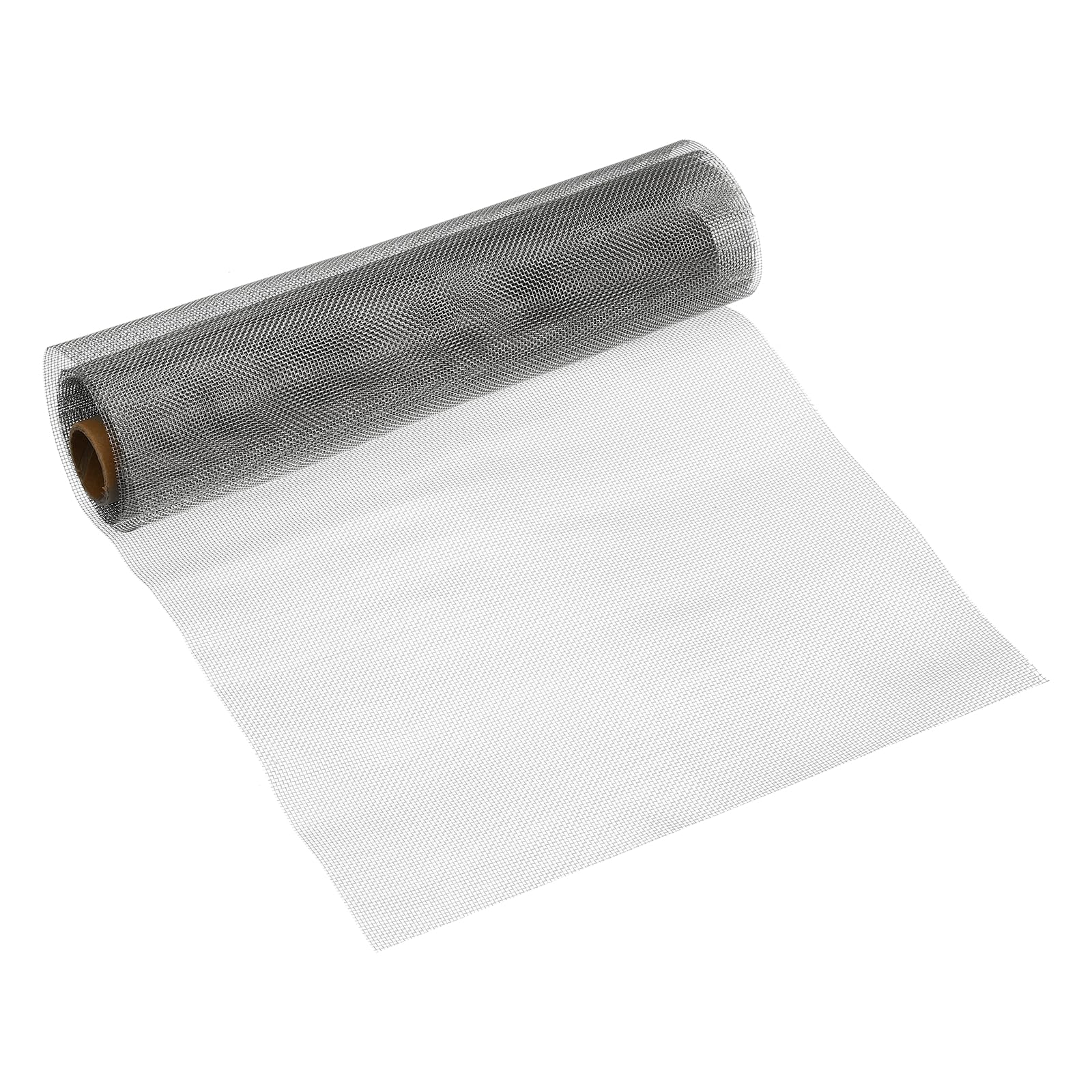 PATIKIL Malla de Alambre Tejida de 40"L x 10"W, 20 Mallas de Acero Inoxidable 316L para Filtro de Ventilación de Aire en La Ventana, Cubierta de Seguridad, Filtración