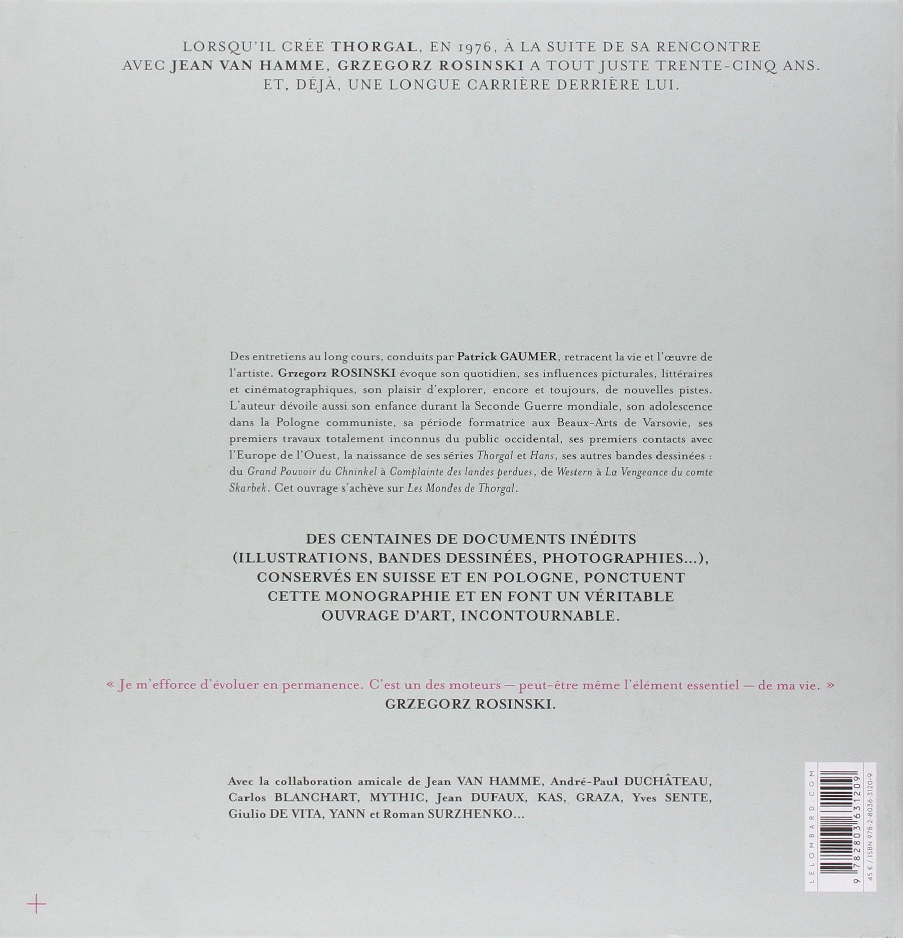Monographie Rosinski - Monographie Rosinski
