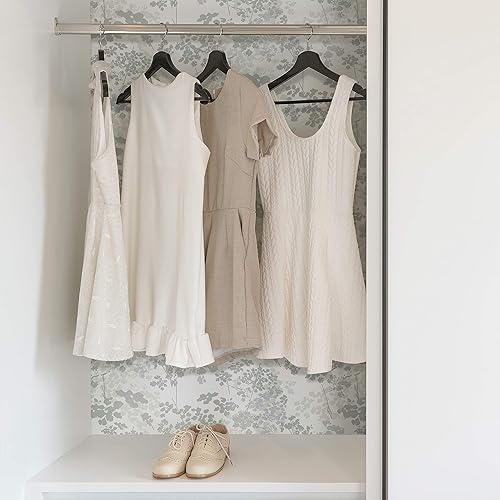 Miniatura 7 de RoomMates RMK11988WP - Papel pintado de encaje gris y blanco de Queen Anne