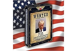Wanted for President Trump Playing Cards