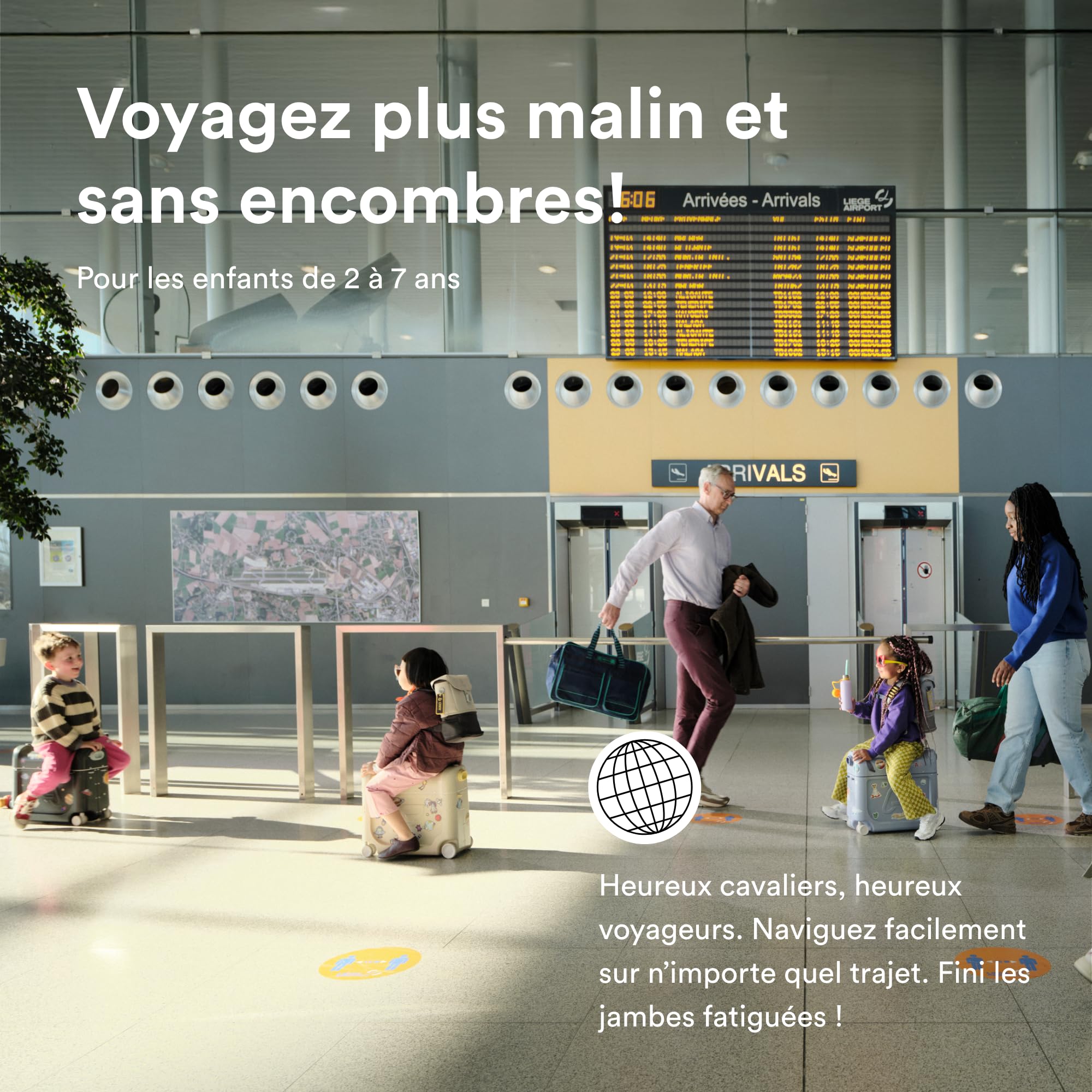 Pack JetKids sac à dos enfant + valise BedBox 2.0 Hazy lilac - Stokke