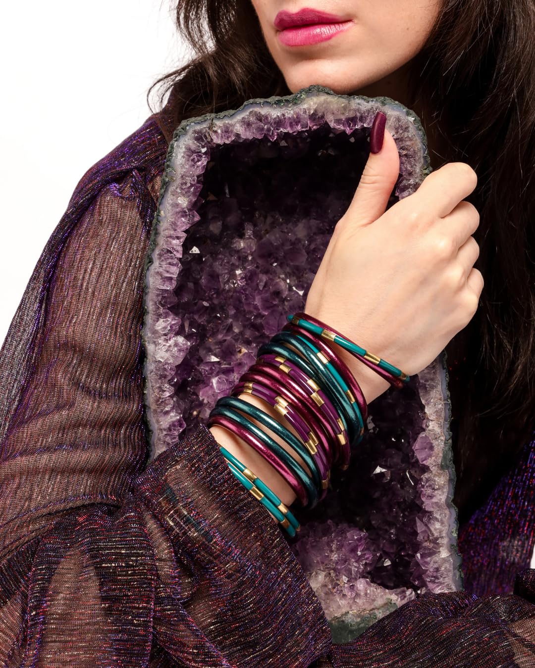 BuDhaGirl Bracelets Veda - Lot de 6