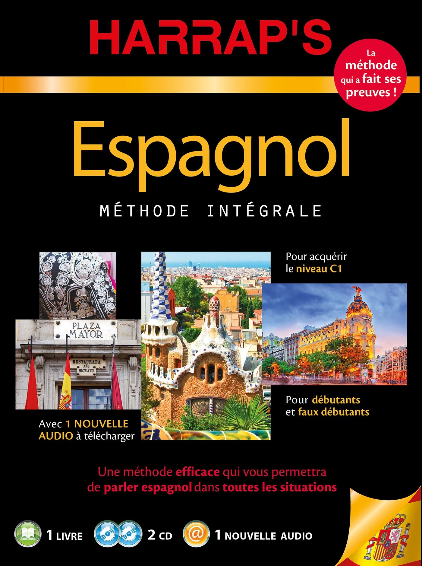 Harrap's Méthode Intégrale espagnol 2CD+​livre