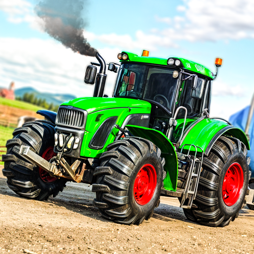 Moderne Traktor-Landwirtschaftsspiele 3D: echtes Traktorfahren und Dorf-Landwirtschaftssimulator, große Farm-Harvester-Simulator-Bauernspiele