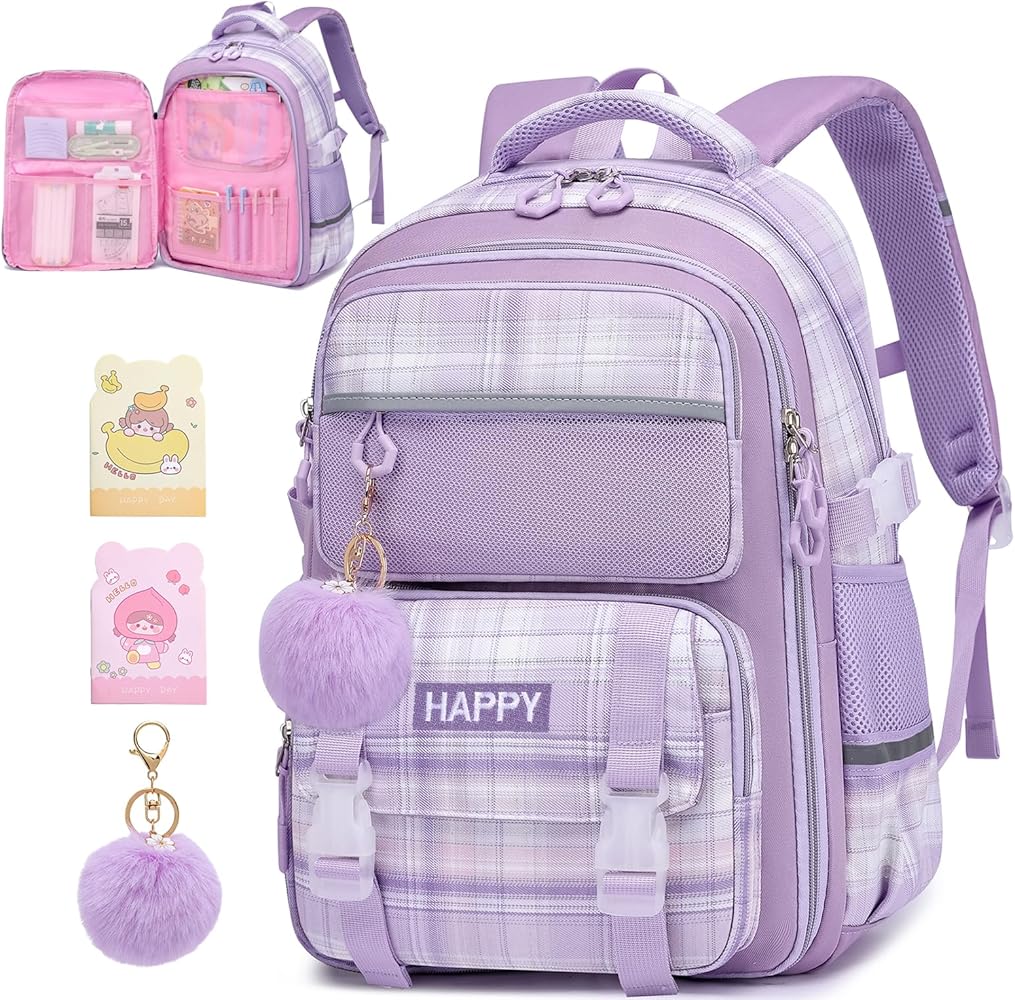 Jovencita. Escolar Adolescente Con Mochila. Escolar Adolescente Al Aire Libre Foto De Espacio Copia Para Escolares Adolescentes 305686541