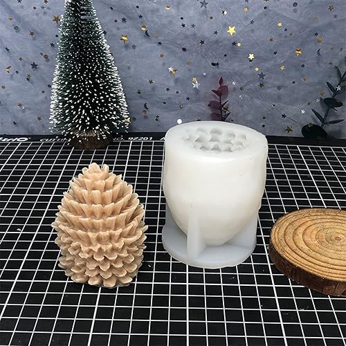 Miniatura 5 de Christmas Pine Cone Molds Epoxy Resin Casting Molds Silicone Making DIY Festival Craft Making Home Decor Bubble Molds for Making Taper Molds for