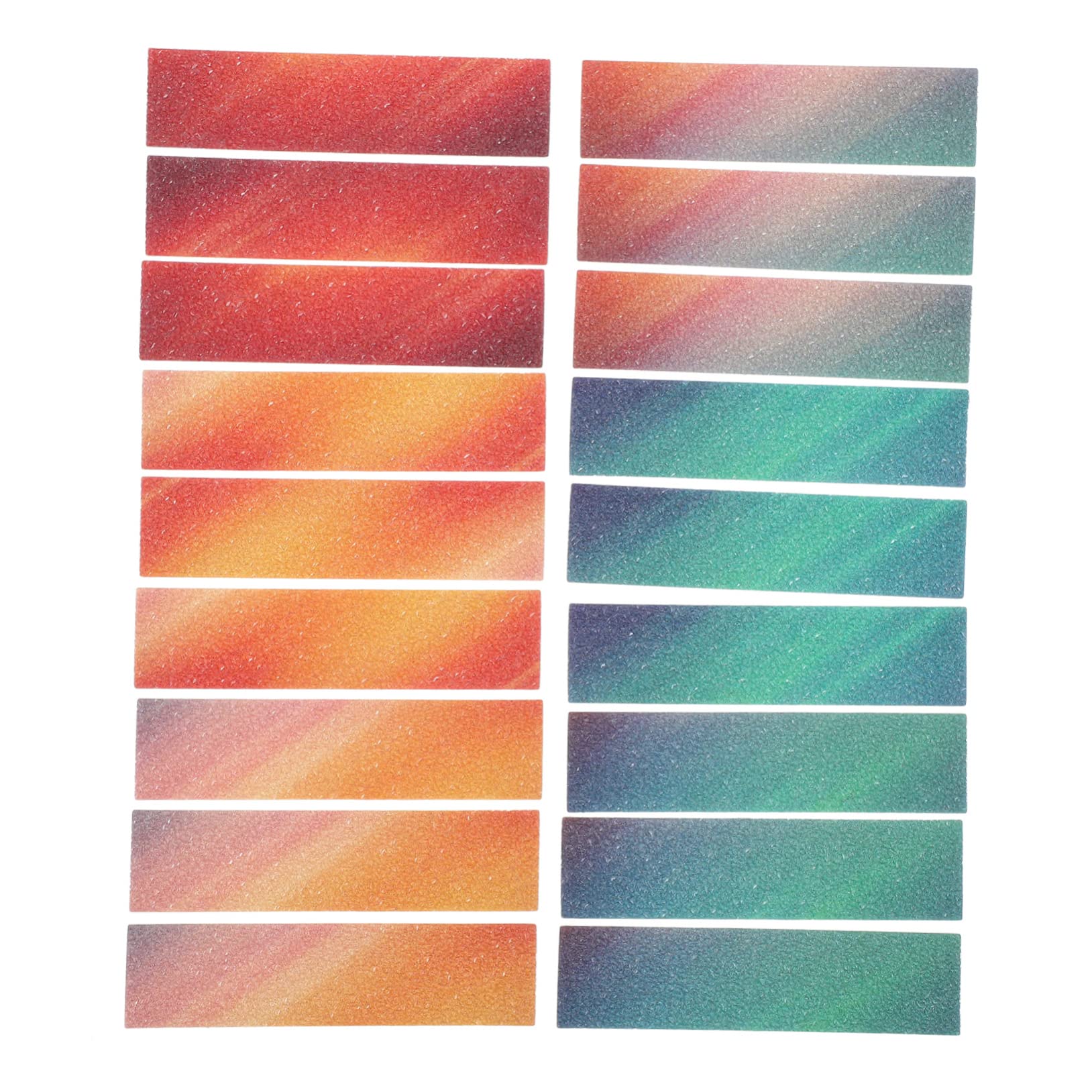 Toddmomy Reliever Calming Strips 18pcs Textured Adhesive Strips for Adults Reduction Decals Pressure Relief Paper