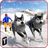 sled dogs snowskates italia Snowy environment with realistic feel