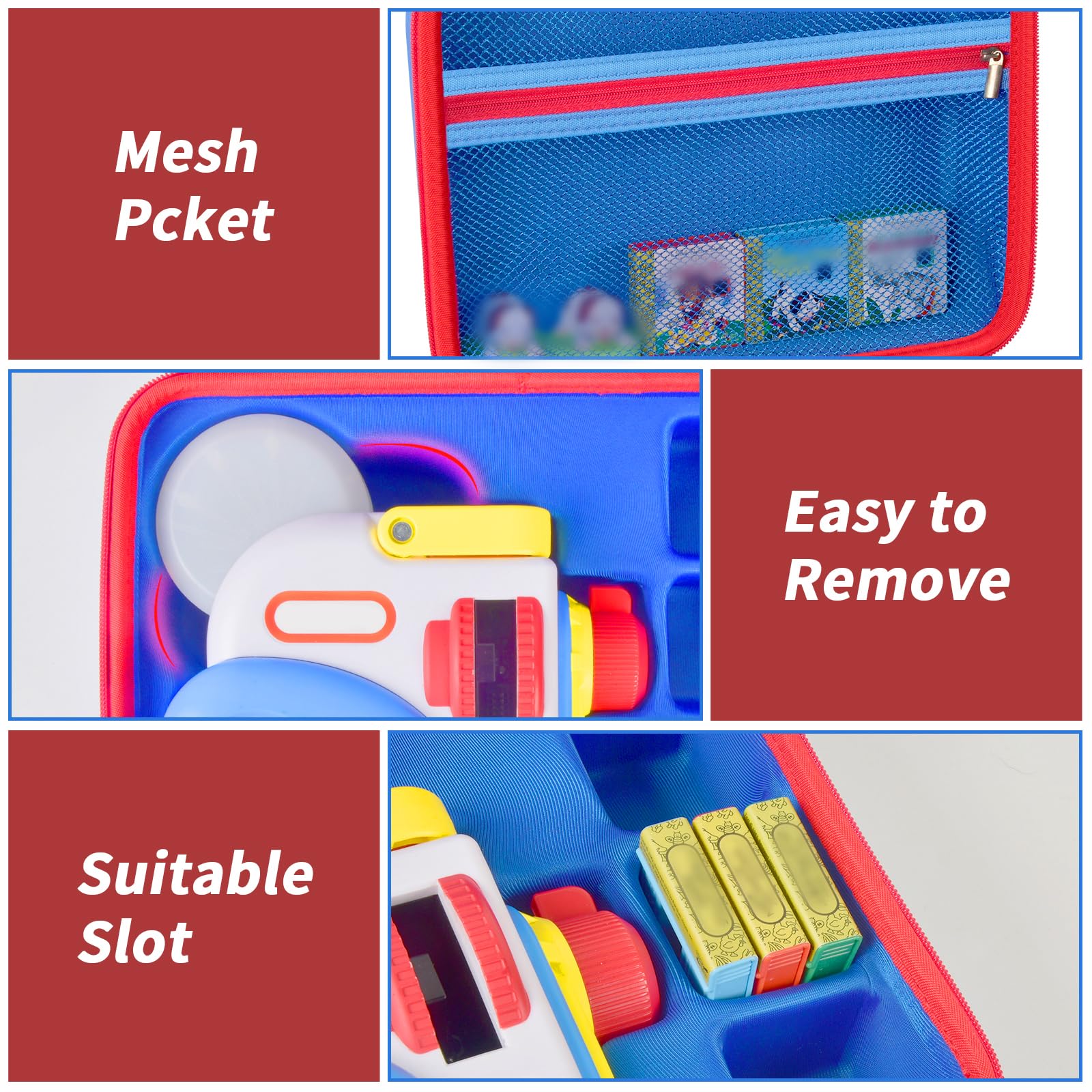 Case Compatible with Little Tikes for Story Dream Machine Books Starter Set Toys Protective Container for Little Tikes for Storytime Audio Play Real for Littles Character Collection (Box Only) - Image 3