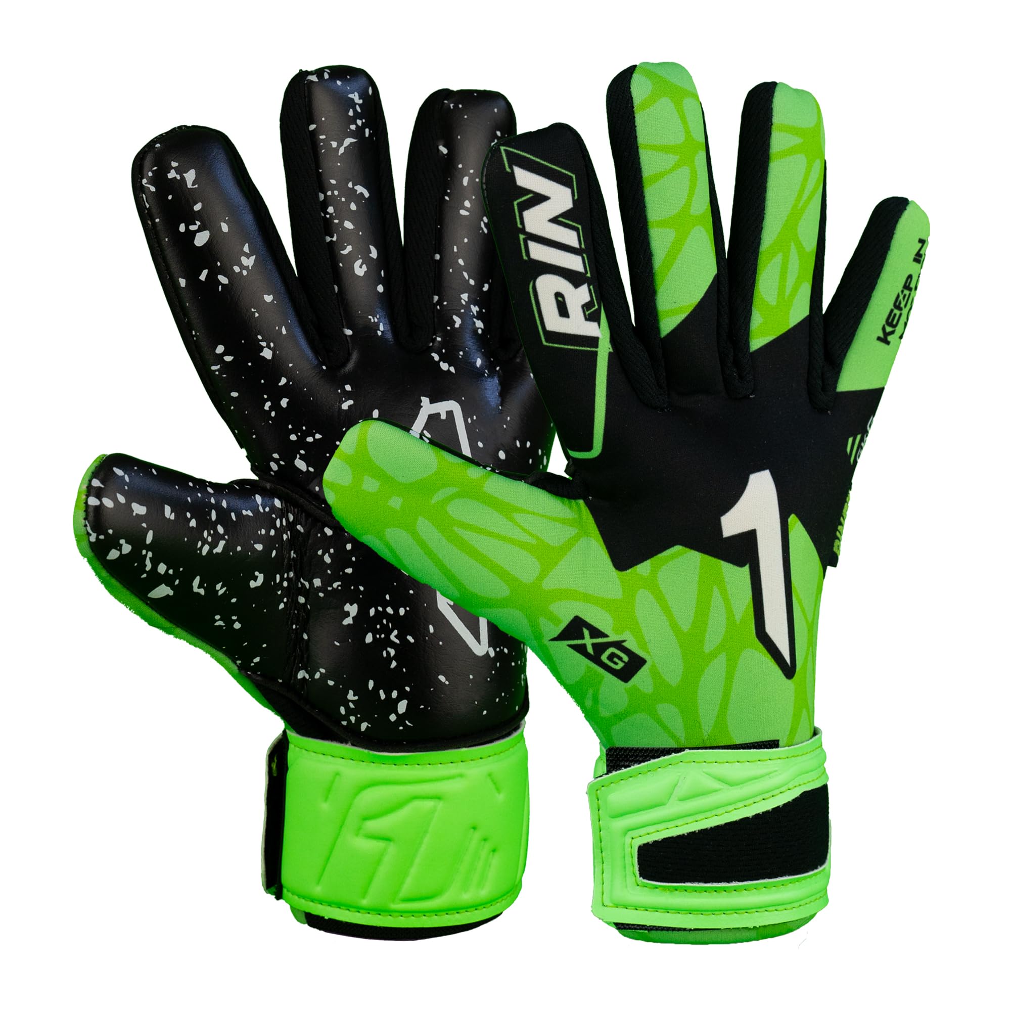 Rinat Dominius AS Torwarthandschuhe - Vert: Negativer Schnitt - Starter-Sortiment
