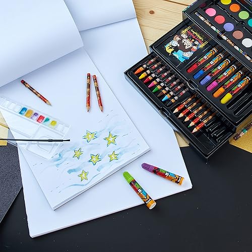 Miniatura 2 de HARRY POTTER Juego de arte, juegos de colorear para niños, más de 40 suministros de arte para niños en estuche de viaje