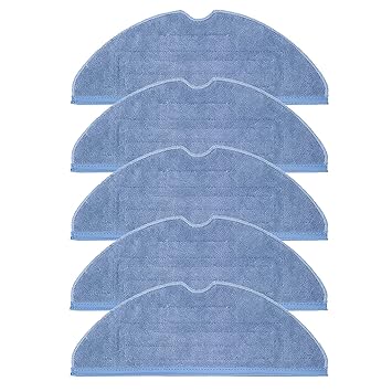 2/5/10 PCS Washable Mop Cloth Rags for Xiaomi Roborock S8 / S7 T7S T7s Plus Robotic Vacuum Cleaner Mopping Pad Parts Accessories (5)