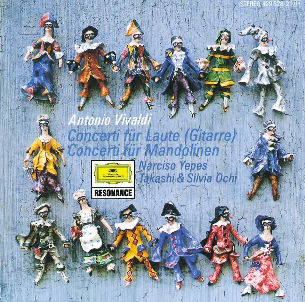 Guitar & Mandolin Concertos [Audio CD] Vivaldi, Antonio; VIVALDI, ANTONIO; Antonio Vivaldi and Paul Kuentz