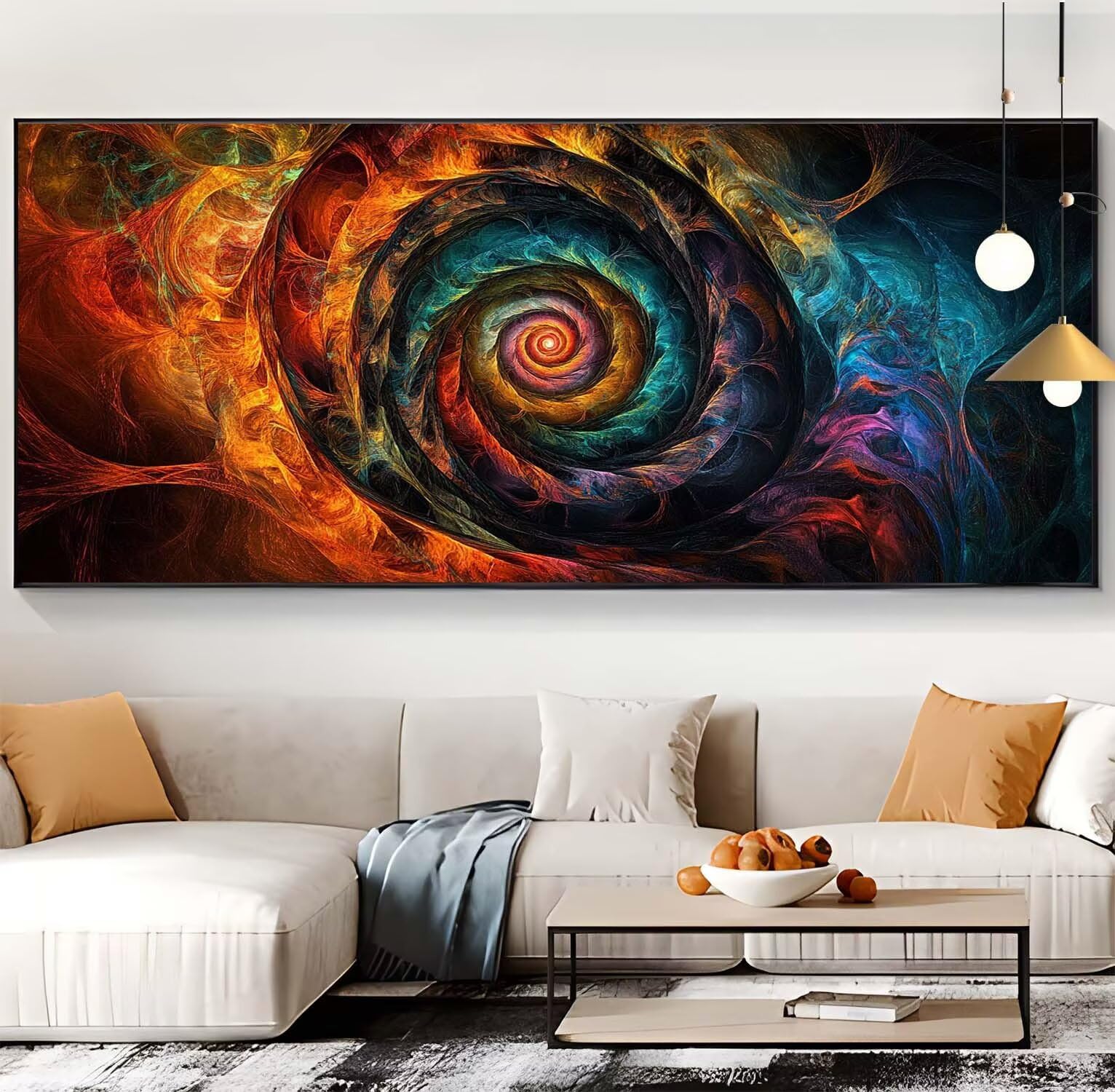 Diamond Painting Kit Completo colore Il mandala Diamond Painting Adulti 5d Fai Da Te Quadrati Diamantini Crystal Art Kit Mosaico per Pittura con Diamanti Decor per Casa e Pareti Regalo 100x240cm F47