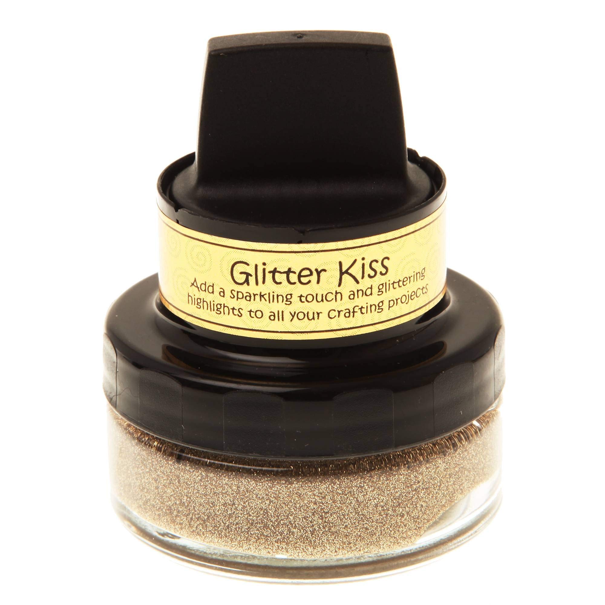 Creative Expressions CSGK Cosmic Shimmer Glitter Kiss, Golden Sand