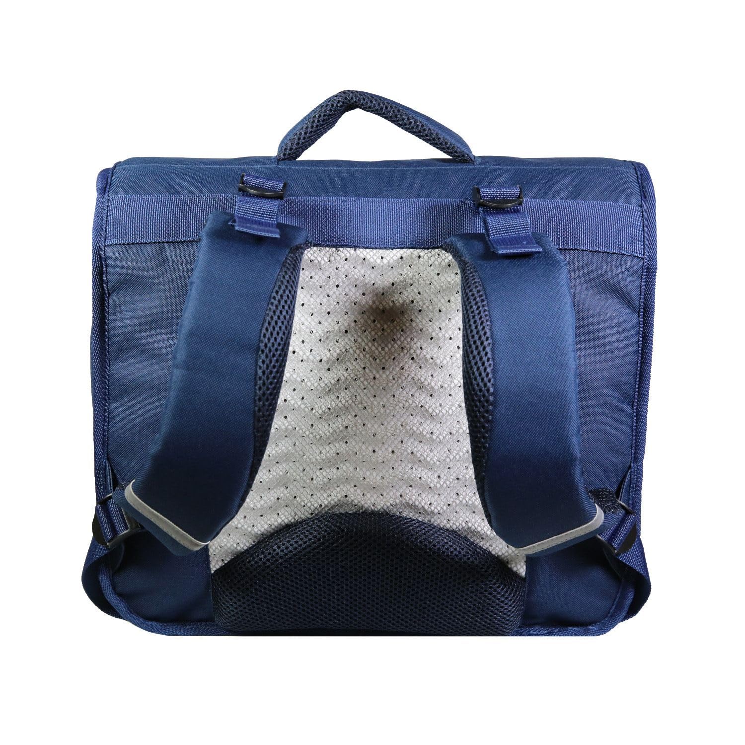 Bagtrotter Satchel 38 cm Lili Lou X Phileas Azul