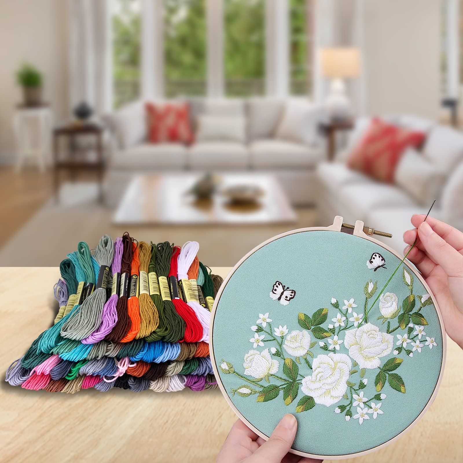 Point De Croix Similaire Coton Fil à Broder Fil De... - Grandado